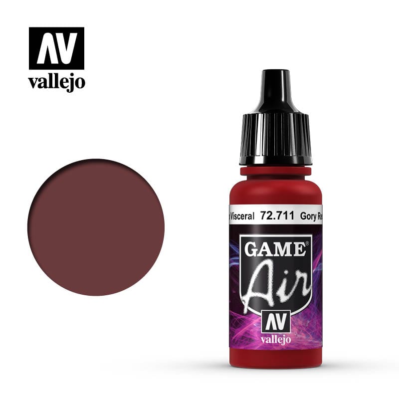 Vallejo Game Air Gory Red 17ml Vallejo PAINT, BRUSHES & SUPPLIES