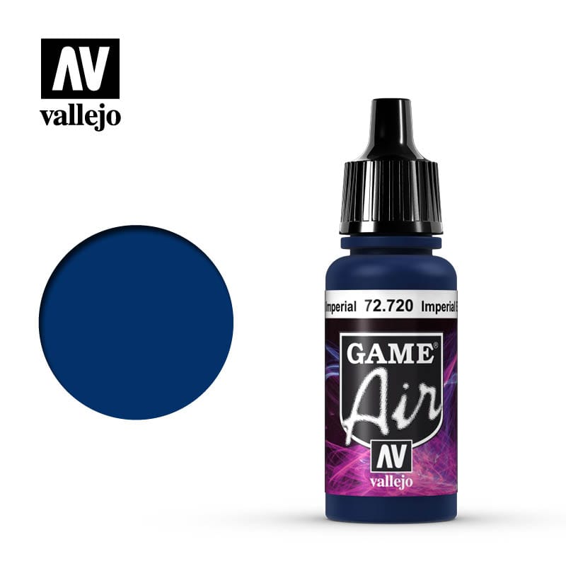 Vallejo Game Air Imperial Blue 17ml Vallejo PAINT, BRUSHES & SUPPLIES