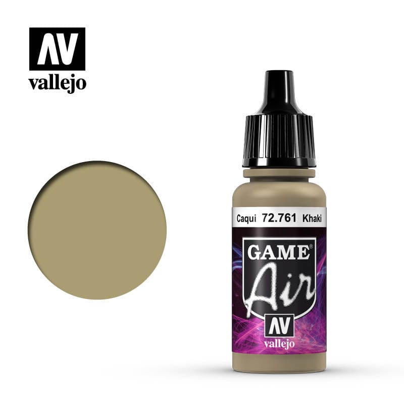 Vallejo Game Air Khaki 17ml Vallejo PAINT, BRUSHES & SUPPLIES
