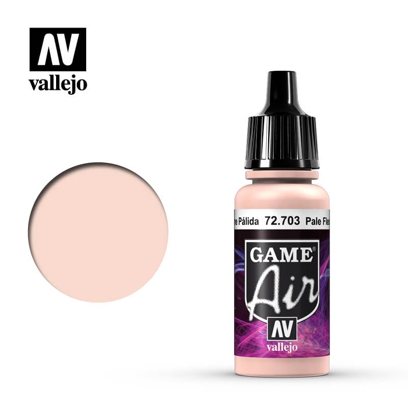 Vallejo Game Air Pale Flesh 17ml Vallejo PAINT, BRUSHES & SUPPLIES