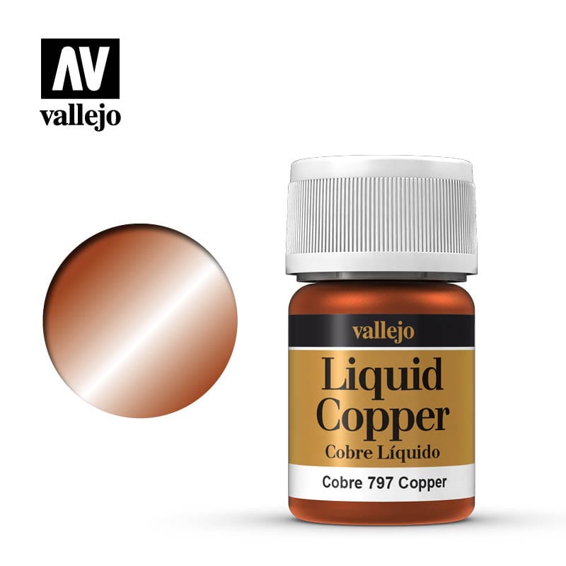 Vallejo Modelcolor 218 Copper Alcohol Based Vallejo PAINT, BRUSHES & SUPPLIES