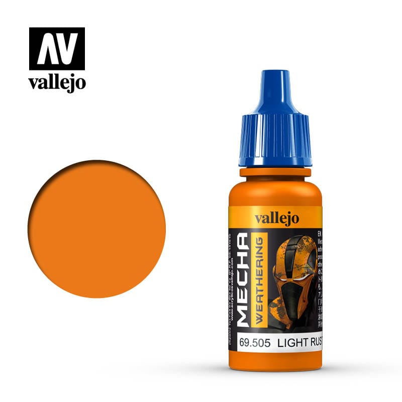 Vallejo Mecha Colour Light Rust Wash 17ml Acrylic Vallejo PAINT, BRUSHES & SUPPLIES