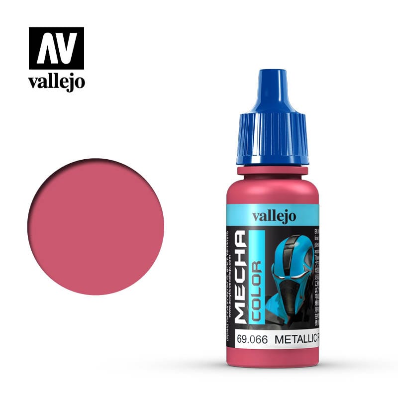 Vallejo Mecha Colour Metallic Red 17ml Acrylic Vallejo PAINT, BRUSHES & SUPPLIES
