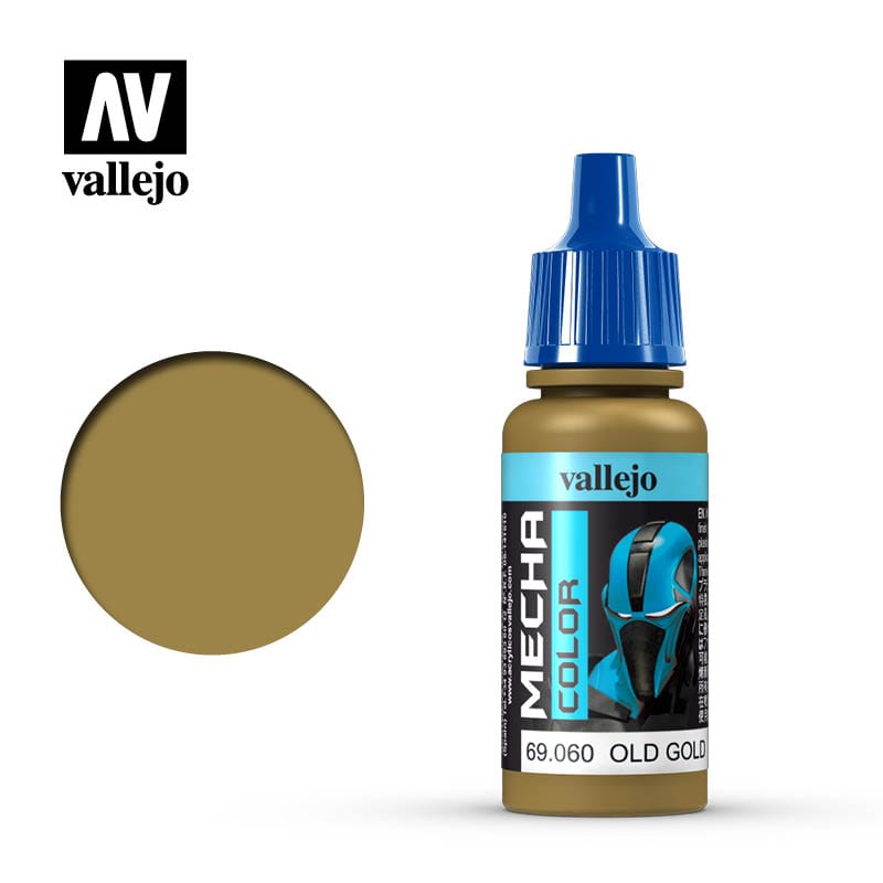Vallejo Mecha Colour Old Gold 17ml Acrylic Vallejo PAINT, BRUSHES & SUPPLIES