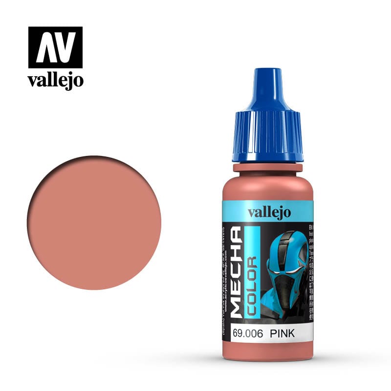 Vallejo Mecha Colour Pink 17ml Acrylic Vallejo PAINT, BRUSHES & SUPPLIES