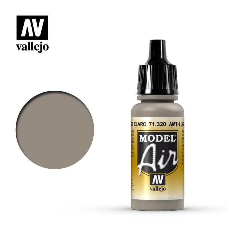 Vallejo Model Air Amt-1 Light Greyish Brown 17 ml Vallejo PAINT, BRUSHES & SUPPLIES