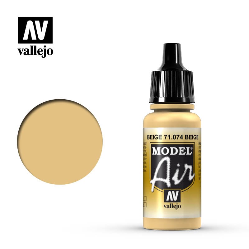 Vallejo Model Air 74 17ml Radome Tan Vallejo PAINT, BRUSHES & SUPPLIES