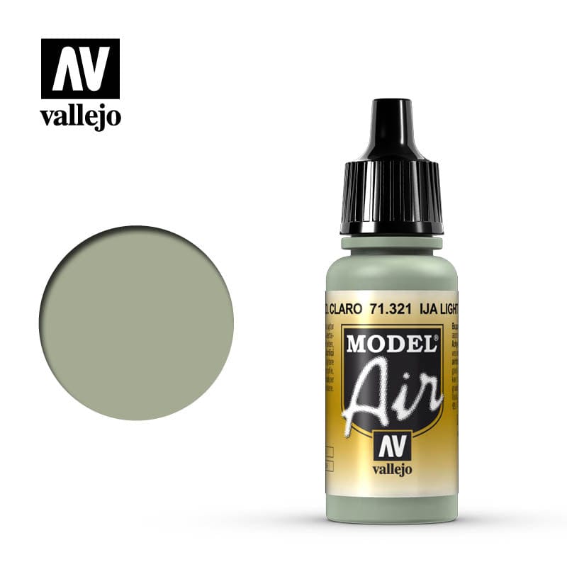 Vallejo Model Air Ija Light Grey Green 17 ml Vallejo PAINT, BRUSHES & SUPPLIES