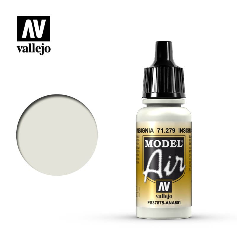 Vallejo Model Air Insignia White 17 ml Vallejo PAINT, BRUSHES & SUPPLIES