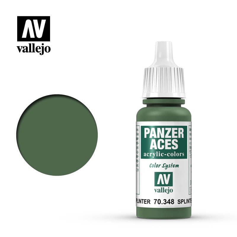 Vallejo Panzer Aces Splinter Strips 17 ml Vallejo PAINT, BRUSHES & SUPPLIES