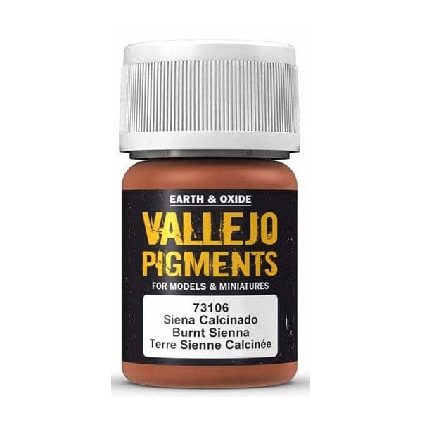 Vallejo Pigment Burnt Siena 30ml Vallejo PAINT, BRUSHES & SUPPLIES