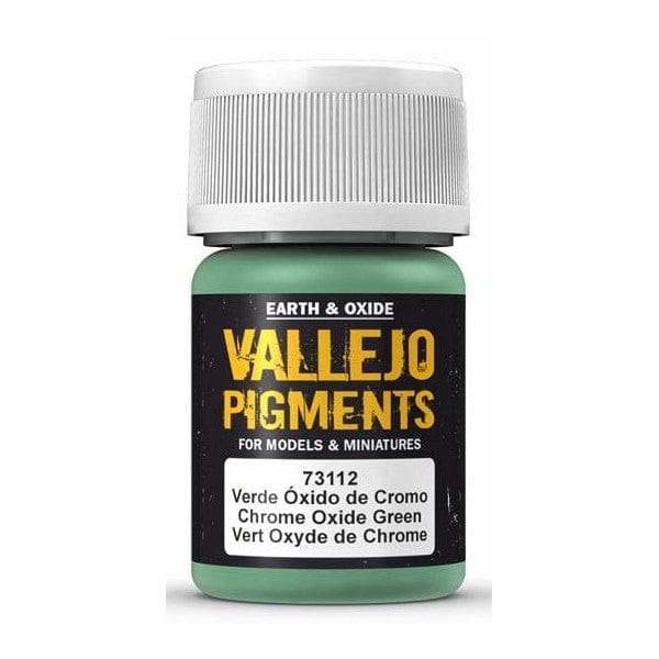 Vallejo Pigment Chrome Oxide Green 30ml Vallejo PAINT, BRUSHES & SUPPLIES