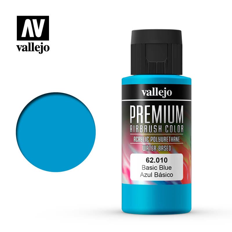 Vallejo Premium Colour Basic Blue 60 ml Vallejo PAINT, BRUSHES & SUPPLIES
