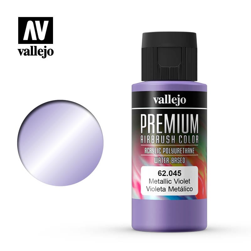 Vallejo Premium Colour Metallic Violet 60 ml Vallejo PAINT, BRUSHES & SUPPLIES