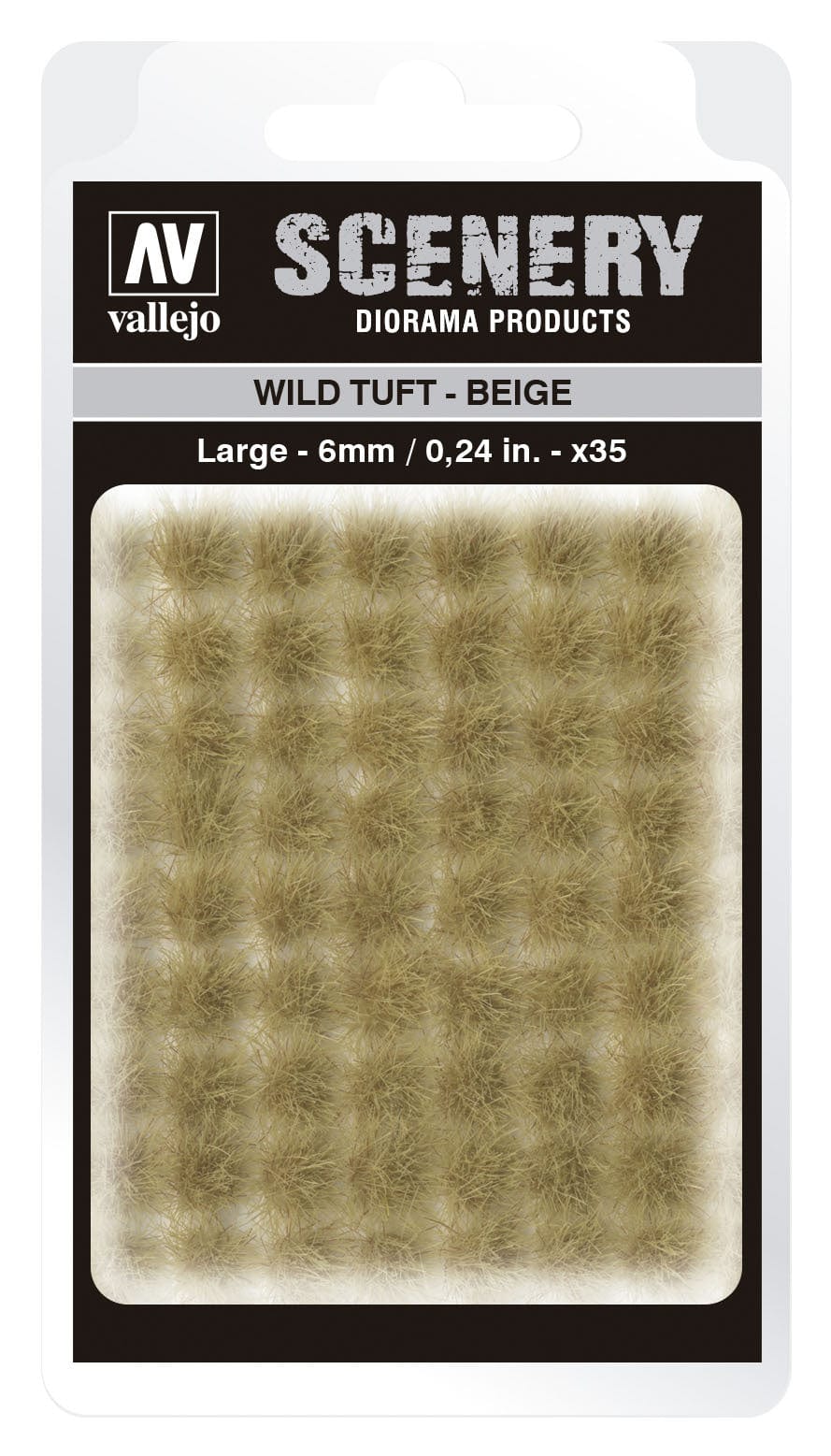 Vallejo SC420 6mm Wild Tuft Beige Diorama Accessory Vallejo TRAINS - SCENERY