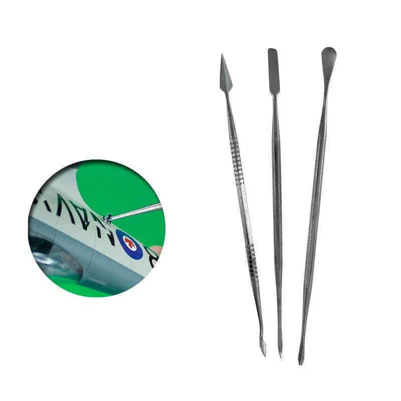 Vallejo T02002 Tools Set of 3 s/s Carvers Vallejo TOOLS
