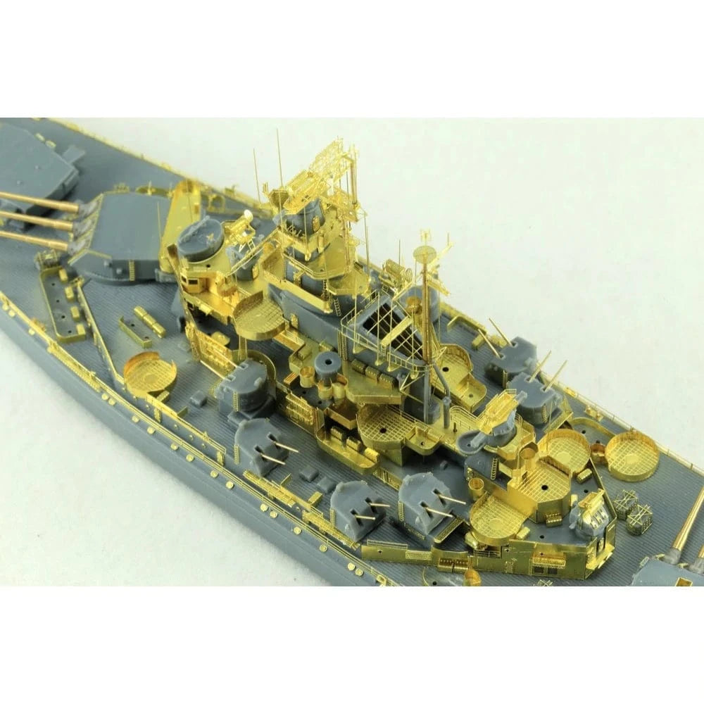 Vee Hobby 1/700 South Dakota Battleship BB-57 1944 Platinum Plastic Model Kit - Hobbytech Toys