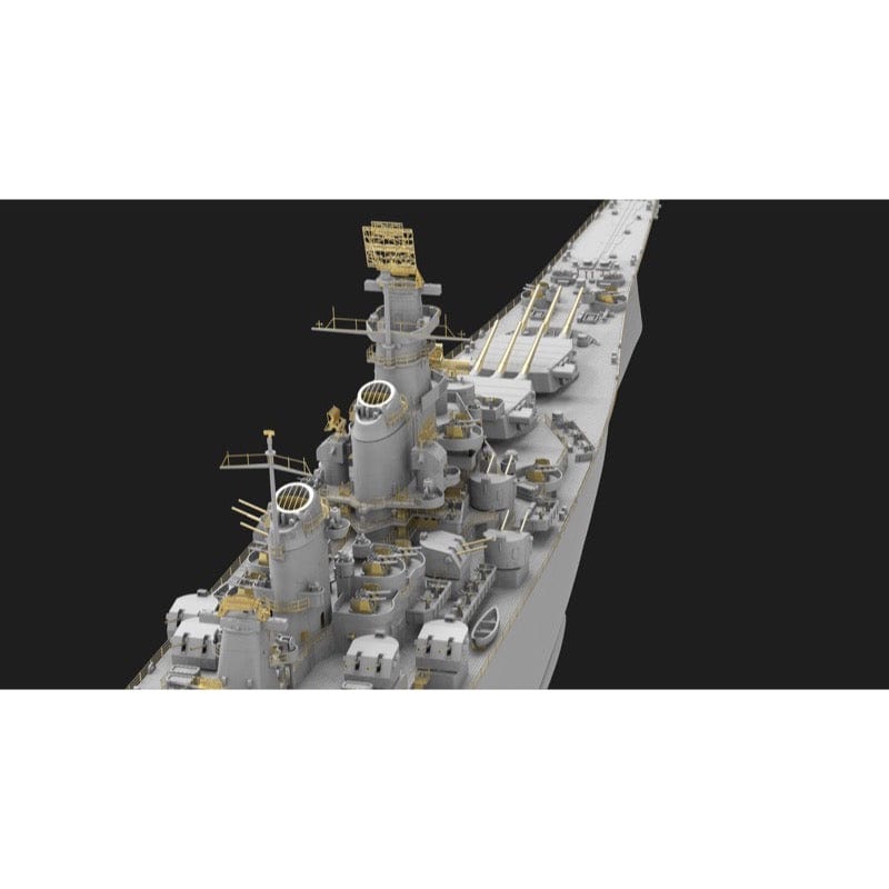 Very Fire 350910 1/350 USS Navy Battleship BB-61 Iowa Plastic Model Kit - Hobbytech Toys