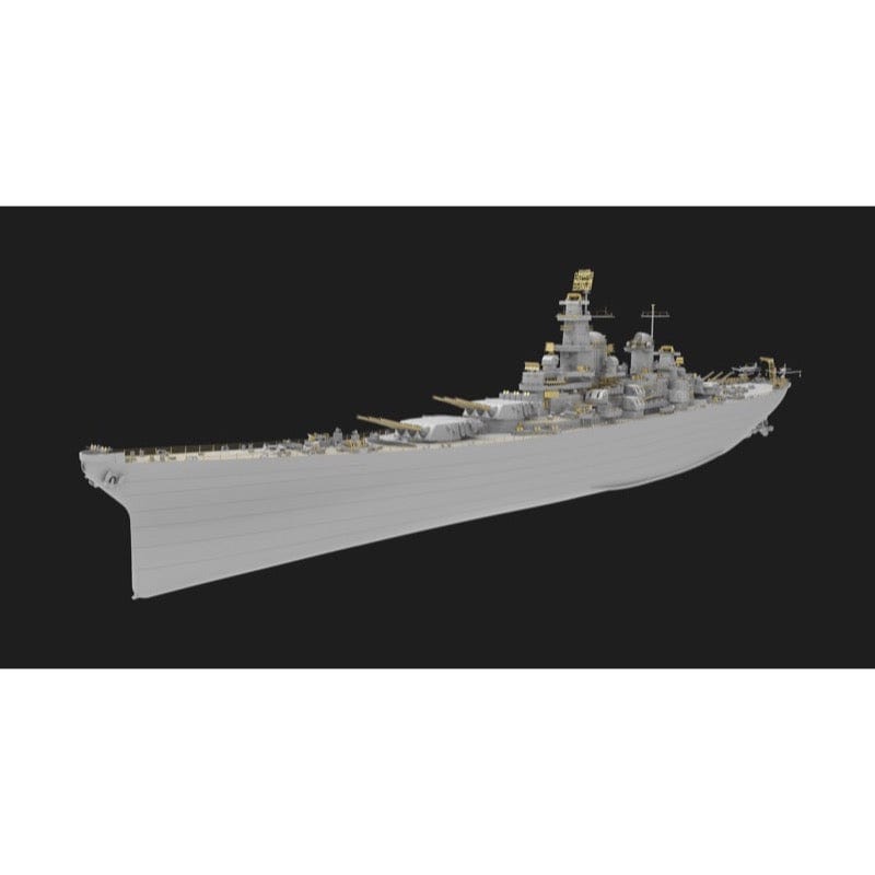 Very Fire 350910 1/350 USS Navy Battleship BB-61 Iowa Plastic Model Kit - Hobbytech Toys