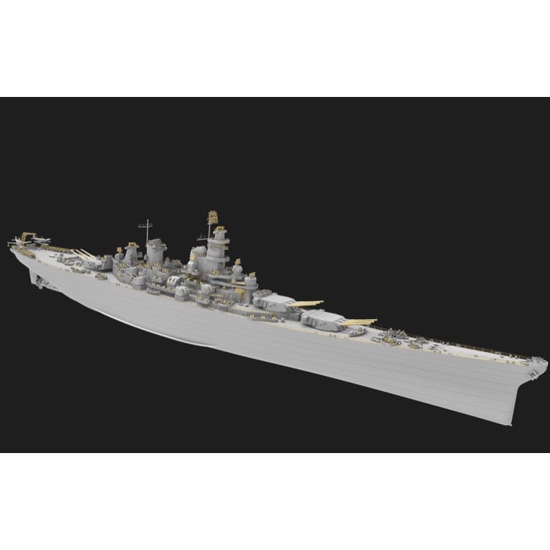 Very Fire 350910 1/350 USS Navy Battleship BB-61 Iowa Plastic Model Kit - Hobbytech Toys