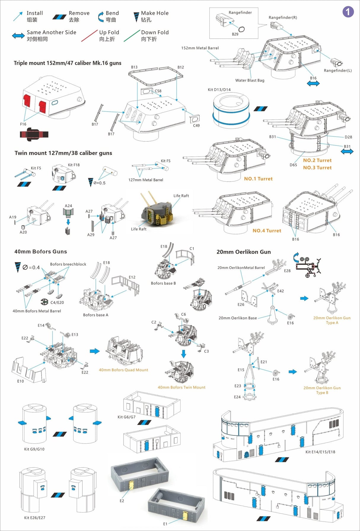 Very Fire 350920DX 1/350 USS Cleveland Light Cruiser (Deluxe Edition) Plastic Model Kit - Hobbytech Toys
