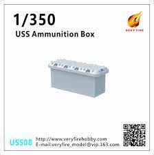 Very Fire USS08 1/350 USS Resin Ammunition Box (30 sets) Plastic Model Kit - Hobbytech Toys