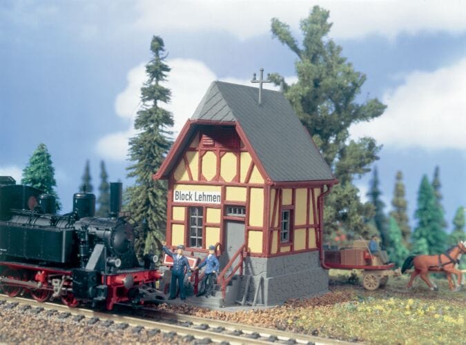 Vollmer 45769 HO Signal Box Lehmen Kit Vollmer TRAINS - HO/OO SCALE