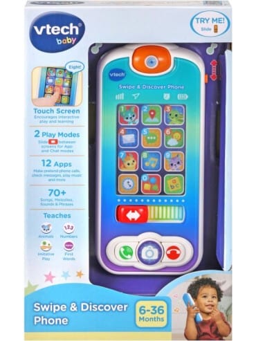 VTech Swipe & Discover Phone - Hobbytech Toys