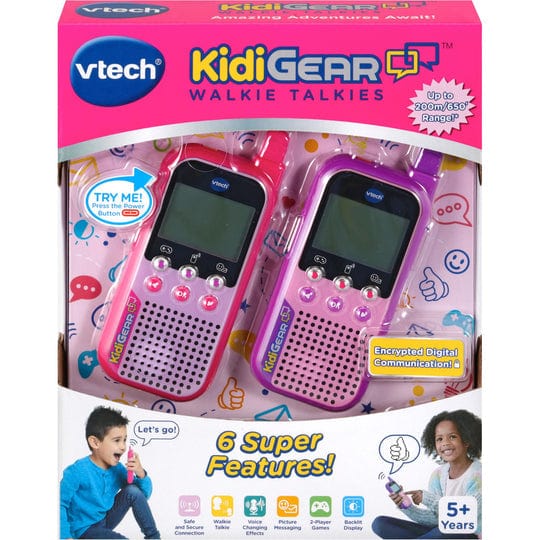 VTech Walkie Talkie (Pink) Kidigear - Hobbytech Toys