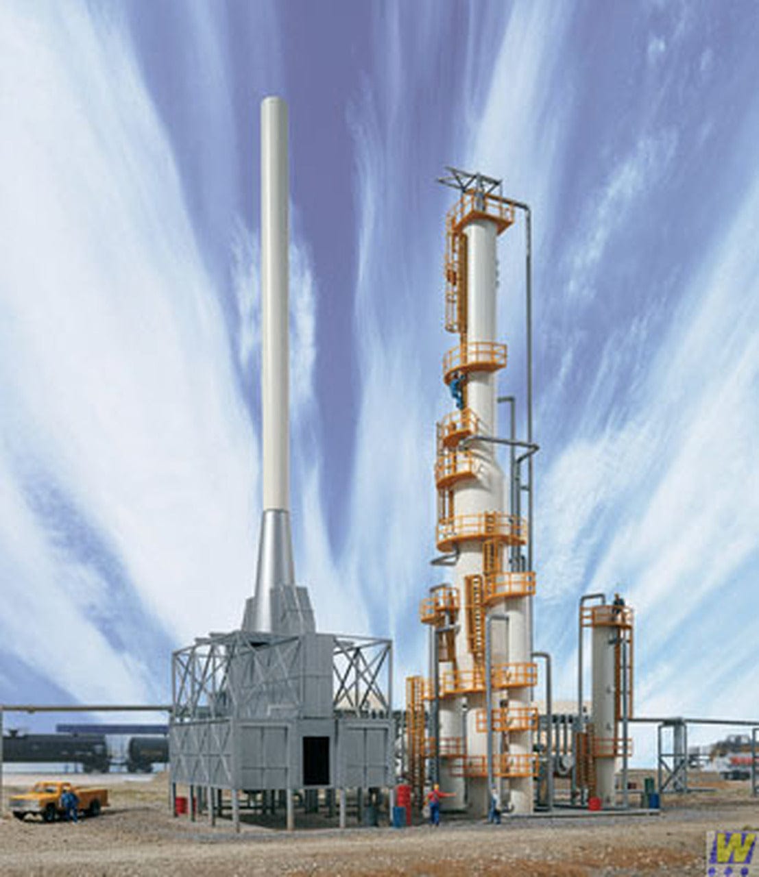 Walthers Cornerstone 933-3705 HO United Petroleum Refining - Kit Walthers Cornerstone TRAINS - HO/OO SCALE