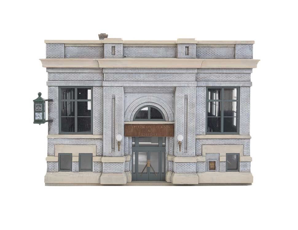 Walthers Cornerstone 933-3772 HO Liberty Bank & Trust - Kit Walthers Cornerstone TRAINS - HO/OO SCALE