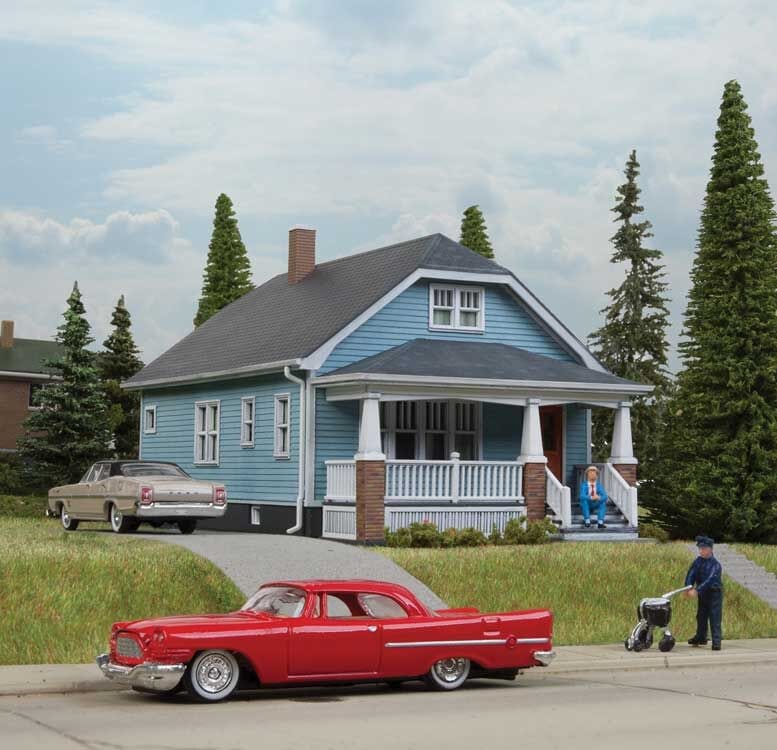 Walthers Cornerstone 933-3787 HO American Bungalow - Kit Walthers Cornerstone TRAINS - HO/OO SCALE