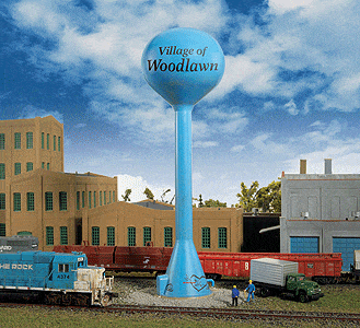 Walthers Cornerstone 933-3814 N Modern Water Tower - Kit Walthers Cornerstone TRAINS - N SCALE