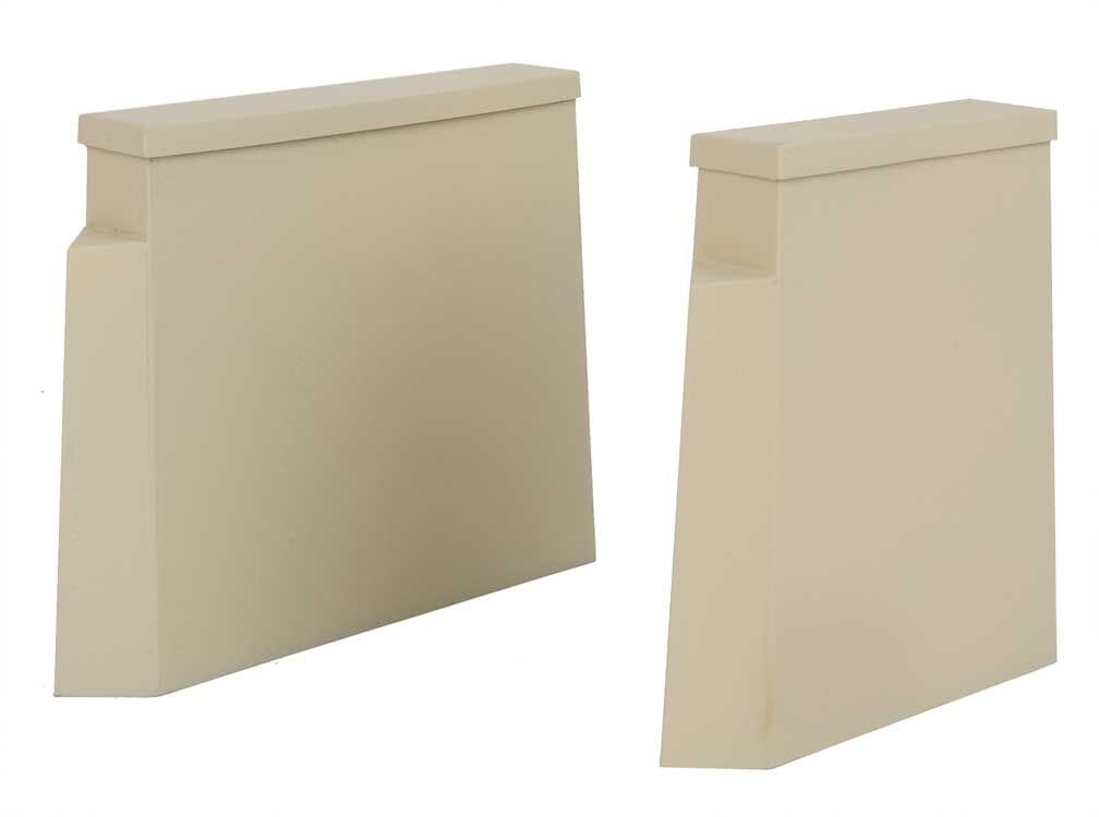 Walthers Cornerstone 933-3880 N Bridge Pier 2-Pack - Kit Walthers Cornerstone TRAINS - N SCALE