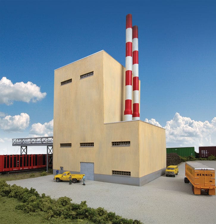 Walthers Cornerstone 933-3901 HO Recovery Boiler House - Superior Paper - Kit Walthers Cornerstone TRAINS - HO/OO SCALE