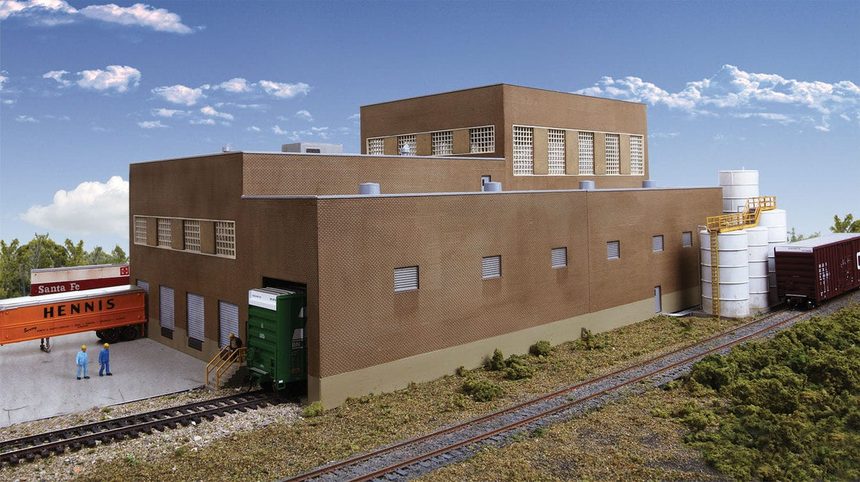 Walthers Cornerstone 933-3902 HO Paper Mill - Superior Paper - Kit Walthers Cornerstone TRAINS - HO/OO SCALE