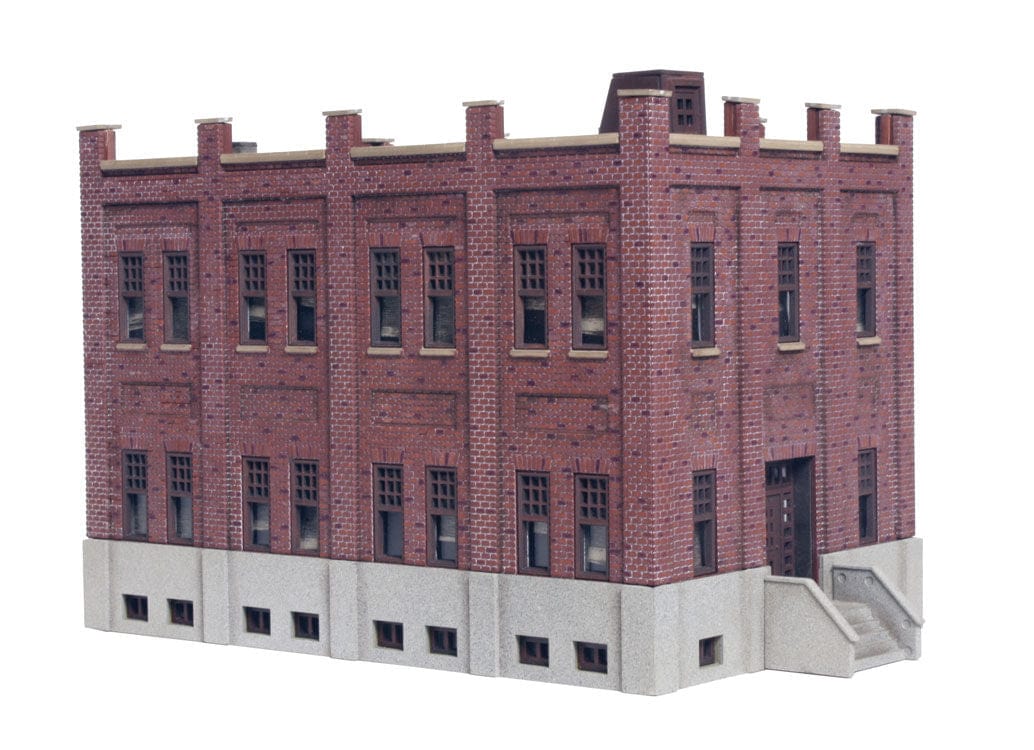 Walthers Cornerstone 933-4050 HO Small Brick Office Building - Kit Walthers Cornerstone TRAINS - HO/OO SCALE