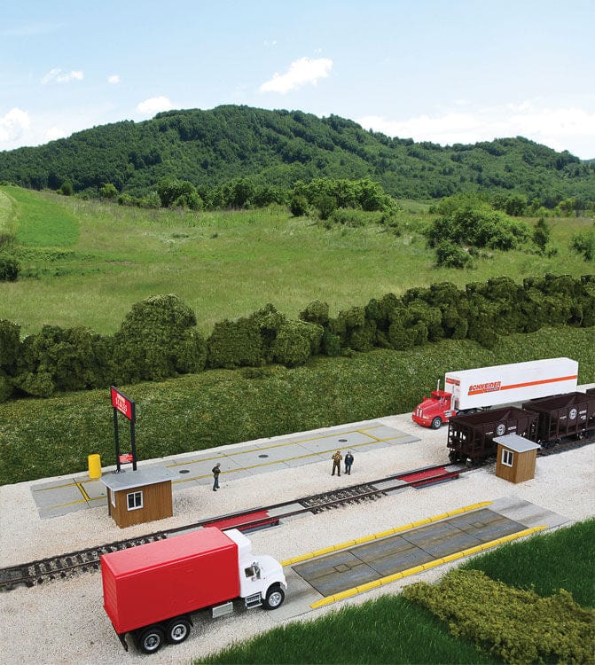 Walthers Cornerstone 933-4068 HO Truck Scale w/Weigh House - Kit Walthers Cornerstone TRAINS - HO/OO SCALE