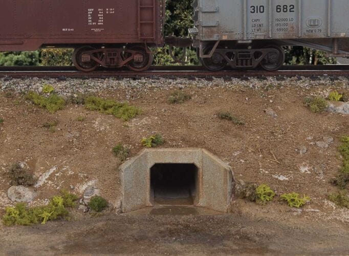 Walthers Cornerstone 933-4558 HO Concrete Culverts (4) - Kit Walthers Cornerstone TRAINS - HO/OO SCALE