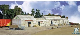 Walthers Cornerstone HO Clayton County Lumber - Kit Walthers Cornerstone TRAINS - HO/OO SCALE