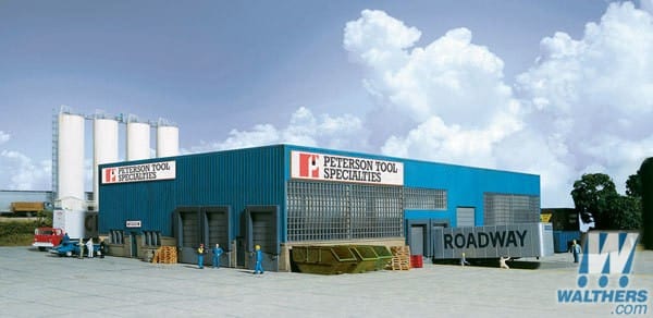 Walthers Cornerstone HO Peterson Tool Specialties - Kit - 19-1/8 x 11-7/8 x 3-7/8in 47.8 x 29.7 x 9.7cm Walthers Cornerstone TRAINS - HO/OO SCALE