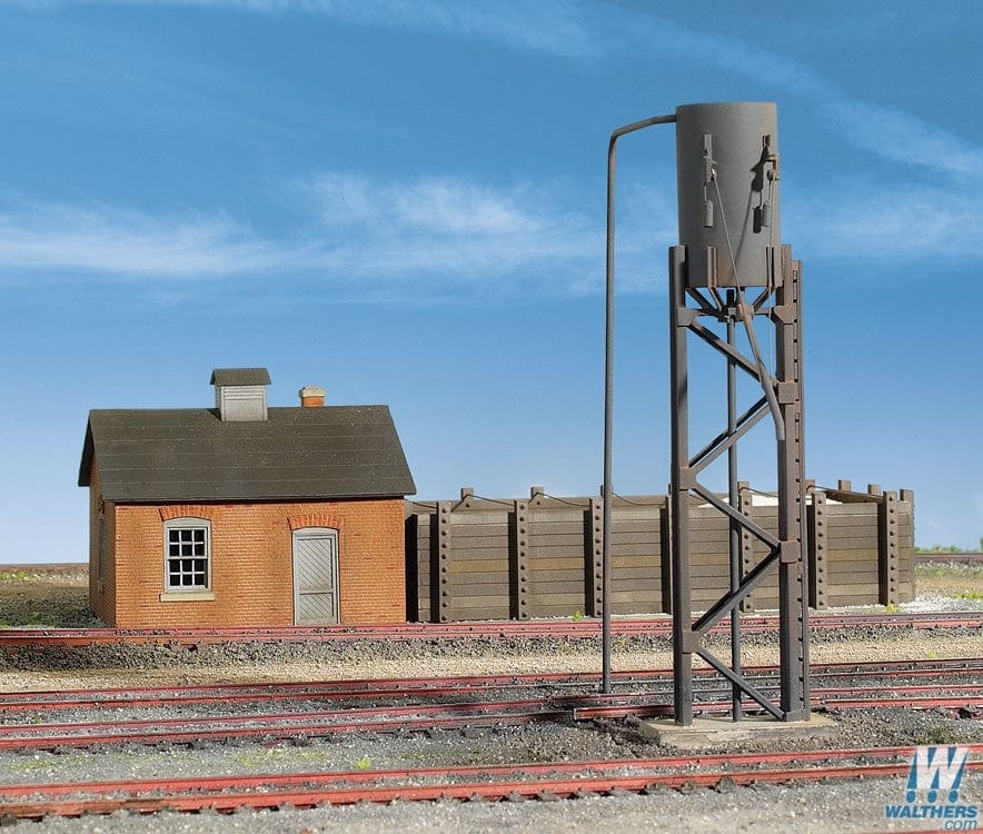 Walthers Cornerstone HO Sanding Towers & Drying House - Kit Walthers Cornerstone TRAINS - HO/OO SCALE