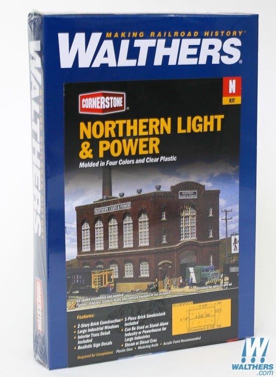 Walthers Cornerstone N Northern Light And Power Walthers TRAINS - N SCALE