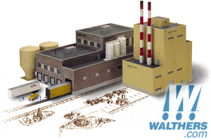 Walthers Cornerstone N Superior Paper Company - Kit Walthers Cornerstone TRAINS - N SCALE