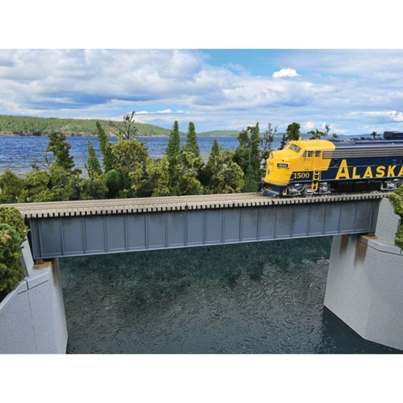 Walthers HO 90 Single Track Deck Girder Bridge Walthers TRAINS - HO/OO SCALE