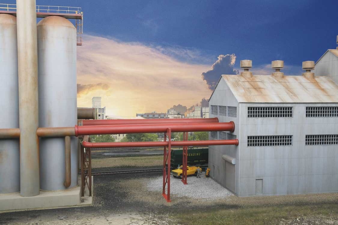 Walthers HO Blower Engine House Piping Extension Walthers Cornerstone TRAINS - HO/OO SCALE