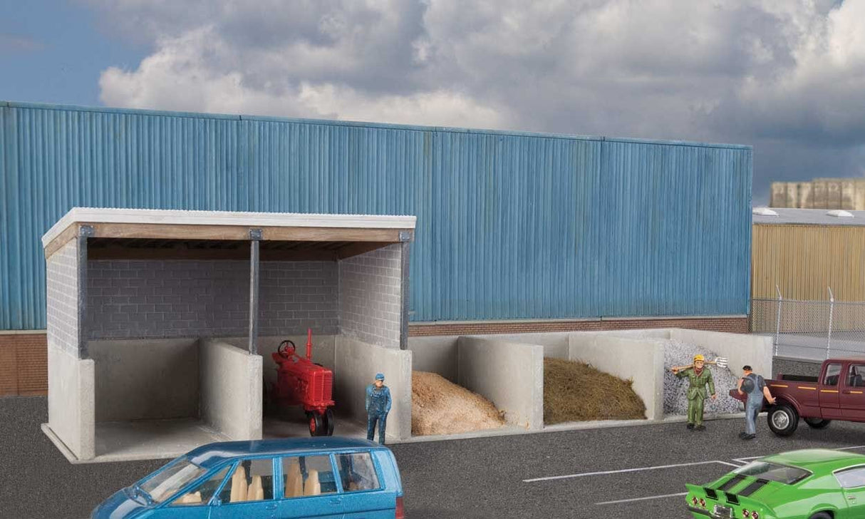 Walthers HO Bulk Material Storage Kit Walthers TRAINS - HO/OO SCALE