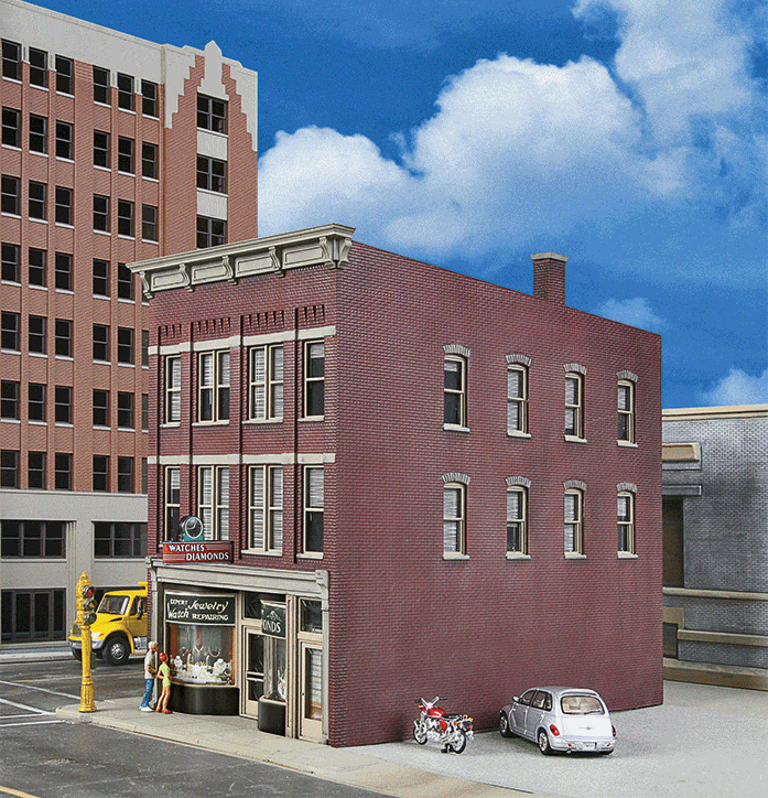 Walthers HO Jewelry Store Walthers TRAINS - HO/OO SCALE