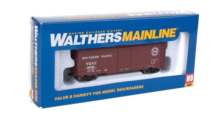 Walthers Mainline 1433 HO 40ft PS-1 Boxcar - Ready to Run - Southern Pacific(TM) w/Texas & New Orleans(TM) reporting marks #60050 - Hobbytech Toys