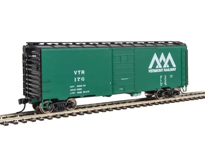 Walthers Mainline 1436 HO 40ft PS-1 Boxcar - Ready to Run - Vermont Railway #176 - Hobbytech Toys